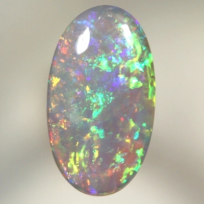 SOLID CRYSTAL OPAL Bright golden multicolour sparkles